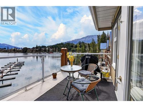 550 Rainbow Drive Unit# 302, Kaslo, BC - Outdoor With Body Of Water With Balcony With View