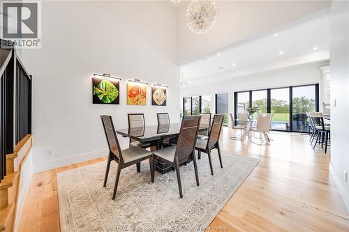 77 Bissonnette Lane, Lakeshore, ON - Indoor Photo Showing Dining Room