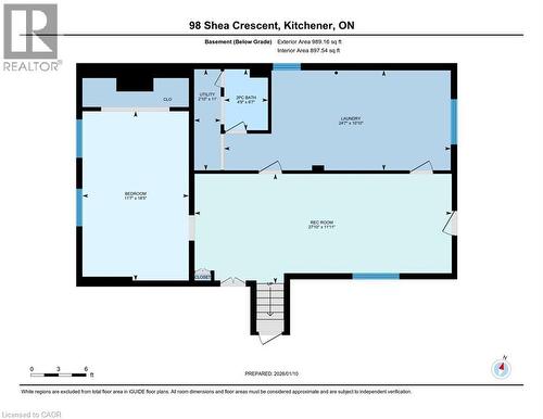 Floor plan - 98 Shea Crescent, Kitchener, ON - Other