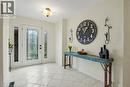 Entryway featuring a white door with decorative glass inserts, flanked by sidelight windows - 2324 Homer Drive, Burlington, ON  - Indoor Photo Showing Other Room 