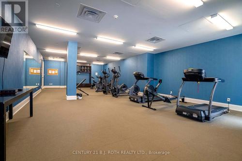 313 - 15277 Yonge Street S, Aurora, ON - Indoor Photo Showing Gym Room