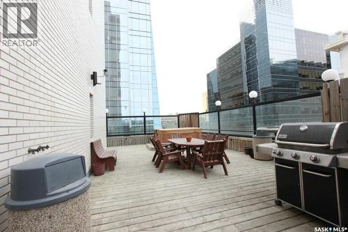 1108 1867 Hamilton Street, Regina, SK - Outdoor With Deck Patio Veranda With Exterior