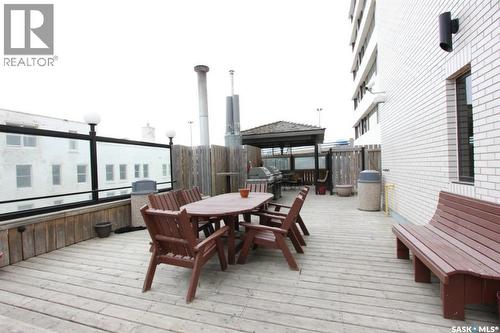 1108 1867 Hamilton Street, Regina, SK - Outdoor With Deck Patio Veranda With Exterior