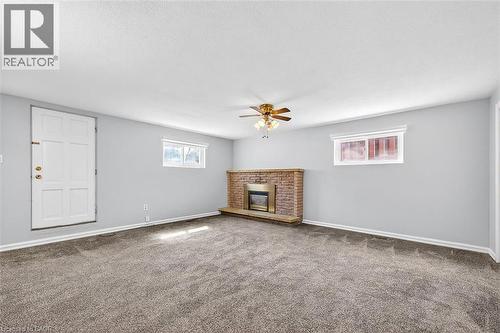 35 Rangeview Court, Hamilton, ON - Indoor With Fireplace