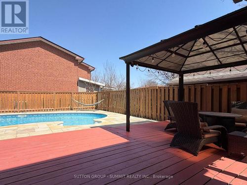 3485 Cawthra Road, Mississauga, ON - Outdoor With Above Ground Pool With Exterior