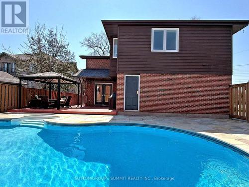 3485 Cawthra Road, Mississauga, ON - Outdoor With In Ground Pool