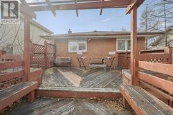 Massive Backyard Features a Large Tiered Deck - 