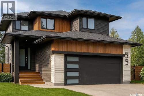 55 Country Road, Lumsden, SK - Outdoor With Exterior