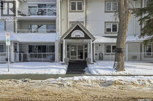 307 2275 Mcintyre Street, Regina, SK - Outdoor With Balcony With Facade