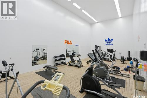 104D2 1121 Mckercher Drive, Saskatoon, SK - Indoor Photo Showing Gym Room