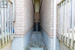 walkway to garage entry from back yard - 