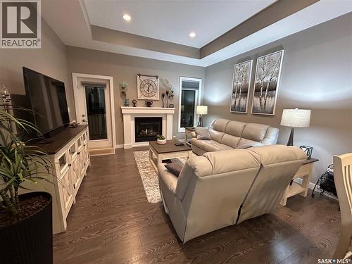 2030 Nicholson Road, Estevan, SK - Indoor Photo Showing Other Room With Fireplace