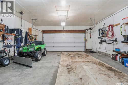 Seaborg Acreage, Craven, SK - Indoor Photo Showing Garage