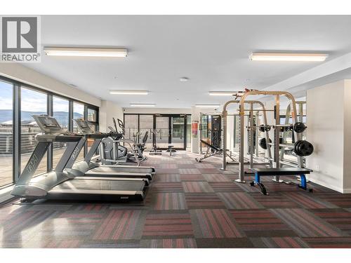 3030 Pandosy Street Unit# 316, Kelowna, BC - Indoor Photo Showing Gym Room