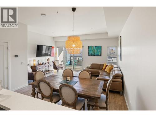 3030 Pandosy Street Unit# 316, Kelowna, BC - Indoor Photo Showing Dining Room