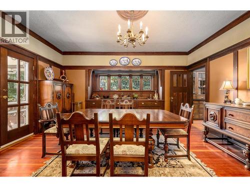 9310 Kalamalka Road, Coldstream, BC - Indoor Photo Showing Dining Room