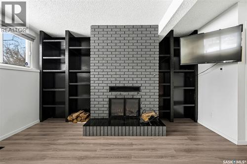 15 Rutley Street, Regina, SK - Indoor With Fireplace