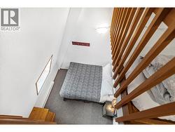 View down from sleeping loft - 