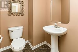 Main level powder room - 
