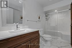 3  piece bathroom in lower level - 