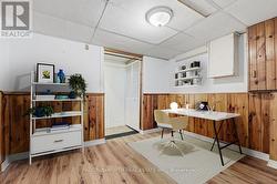 Virtually Staged-Basement Rec Room - 