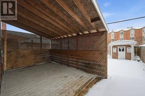 Backyard - 646 Borthwick Avenue, Ottawa, ON - Outdoor