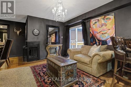 56 Sandhurst Court, Ottawa, ON - Indoor Photo Showing Living Room With Fireplace