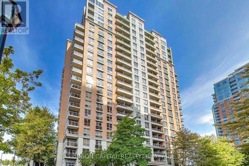 1104 - 5229 Dundas Street W, Toronto, ON - Outdoor With Balcony With Facade