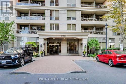 1104 - 5229 Dundas Street W, Toronto, ON - Outdoor With Balcony With Facade