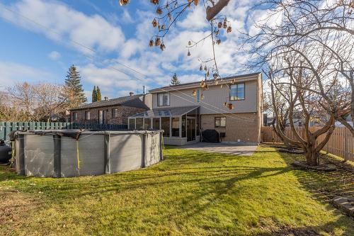 Cour - 275 Rue De Thèbes, Laval (Vimont), QC - Outdoor With Above Ground Pool