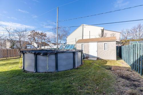 Cour - 275 Rue De Thèbes, Laval (Vimont), QC - Outdoor With Above Ground Pool