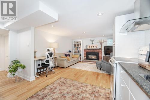175 Connaught Crescent, Caledon, ON - Indoor Photo Showing Living Room With Fireplace