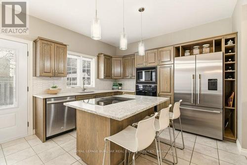 24 - 2407 Woodward Avenue, Burlington, ON - Indoor Photo Showing Kitchen With Upgraded Kitchen