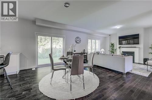 55 Tulip Crescent, Simcoe, ON - Indoor With Fireplace