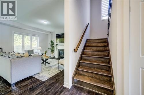 55 Tulip Crescent, Simcoe, ON - Indoor With Fireplace