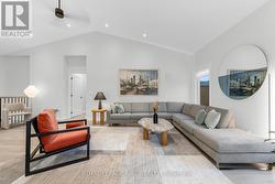 TV hookups located behind the mirror - 