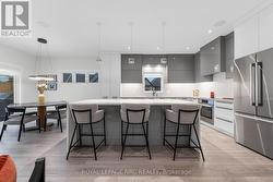 Storage cabinets on both sides of the island - 