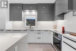 Custom cabinets with spice rack & lazy Susan - 