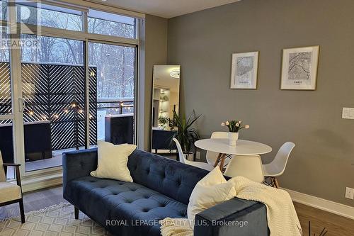 105 - 1575 Lakeshore Road W, Mississauga, ON - Indoor With Fireplace