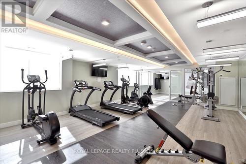 105 - 1575 Lakeshore Road W, Mississauga, ON - Indoor Photo Showing Gym Room
