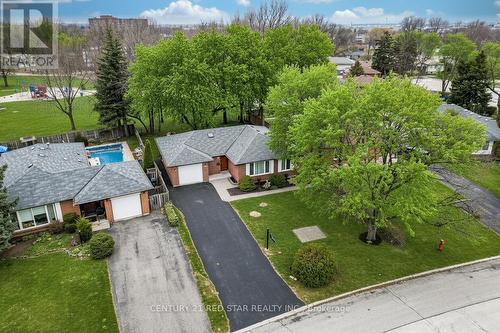 Front Profile - Virtually Enhanced, Park Behind - 25 Devonshire Drive, Brampton, ON - Outdoor With View