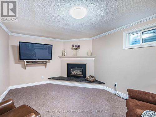 25 Devonshire Drive, Brampton, ON - Indoor Photo Showing Living Room With Fireplace