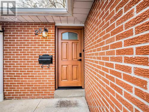 New Front Door - 25 Devonshire Drive, Brampton, ON - Outdoor With Exterior