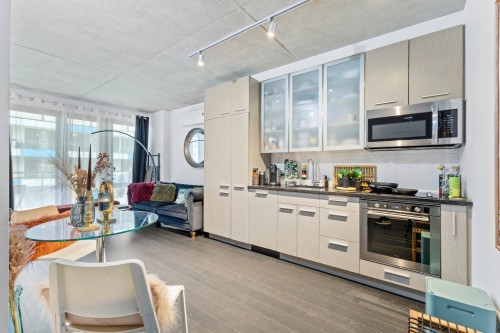 Living Room - 312-198 Rue Ann, Montréal (Le Sud-Ouest), QC - Indoor Photo Showing Kitchen