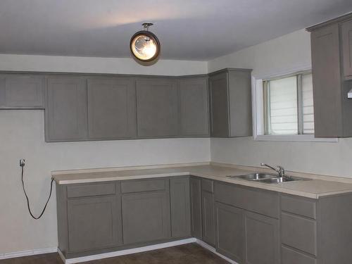 115 Robertson Street, Thunder Bay, ON - Indoor Photo Showing Kitchen With Double Sink