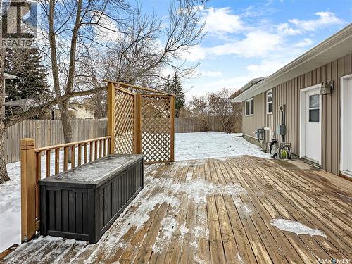 19 Marquis Crescent, Regina, SK - Outdoor With Deck Patio Veranda With Exterior