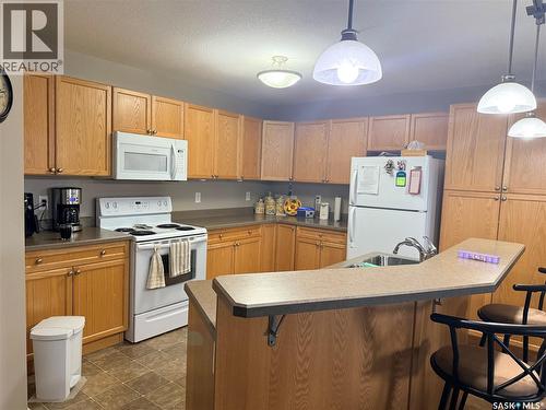 107 6345 Rochdale Boulevard, Regina, SK - Indoor Photo Showing Kitchen