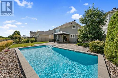 441 Blackleaf Drive, Ottawa, ON - Outdoor With In Ground Pool With Backyard