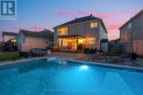 441 Blackleaf Drive, Ottawa, ON - Outdoor With In Ground Pool With Deck Patio Veranda