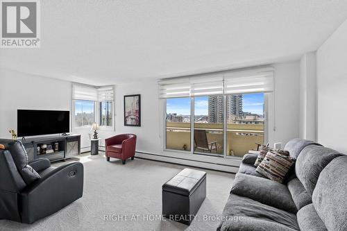 906 - 1171 Ambleside Drive, Ottawa, ON - Indoor Photo Showing Living Room